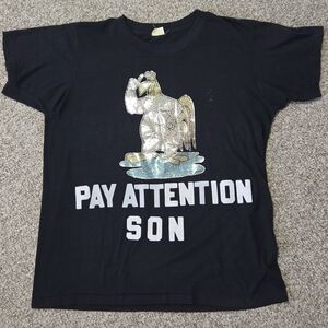 True Vintage Foghorn Leghorn 1986 Shirt ROACH Tag‎ Single Stitch